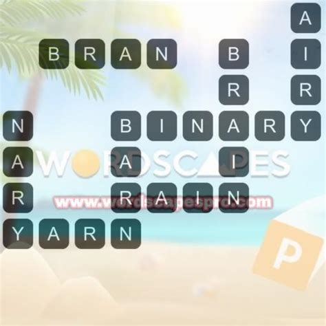 Level 2075 Answers in Pebble / Coast For Wordscapes : Letters: .